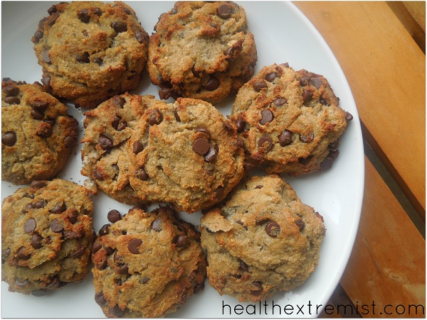 Gluten, Grain, Egg and Dairy Free Paleo Chocolate Chip Cookies Recipe