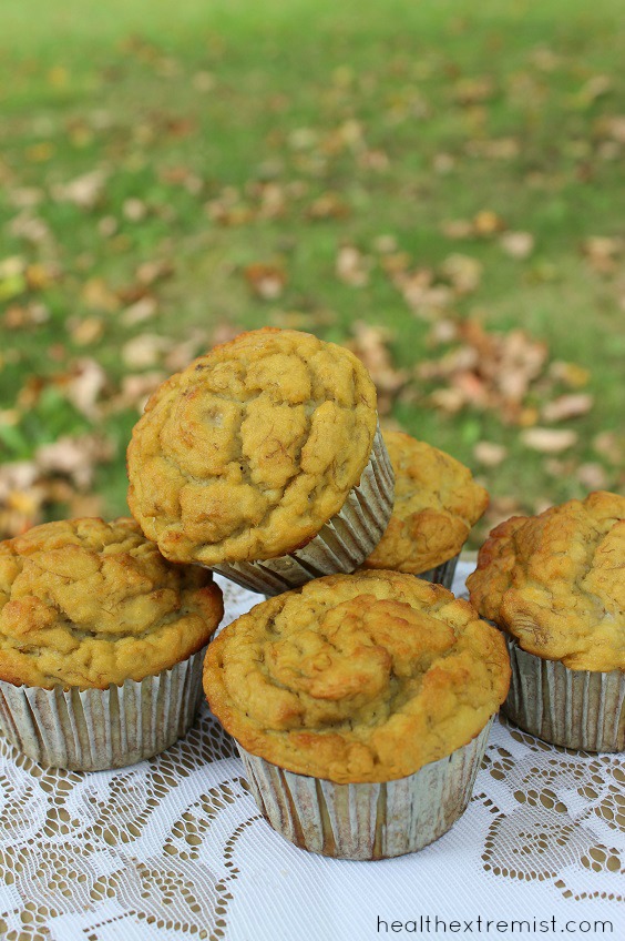 Paleo Banana Muffins made with Coconut Flour - Gluten free ...